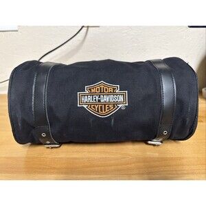 Harley-Davidson Multi-Purpose Roll-Up 8 Pocket Travel Tool Storage Bag (N06255)